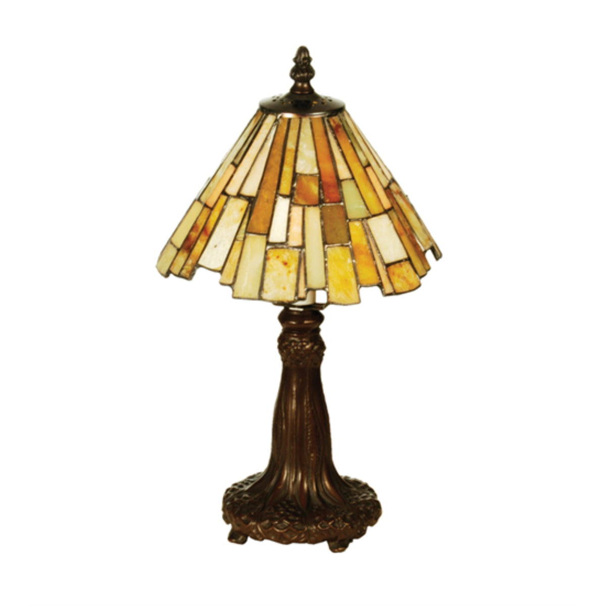 13'H Delta Jadestone Mini Lamp