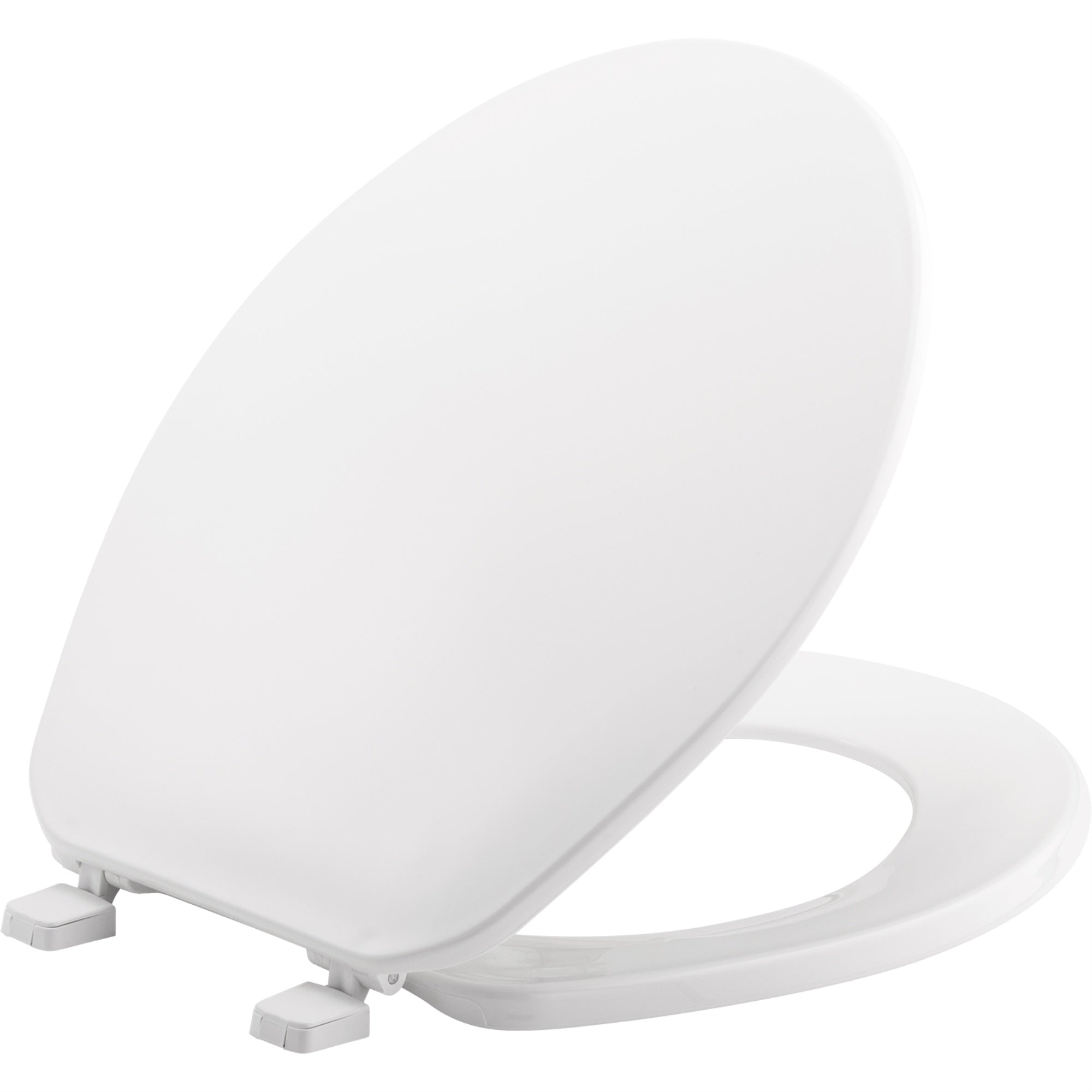 Bemis Round Plastic Toilet Seat, White