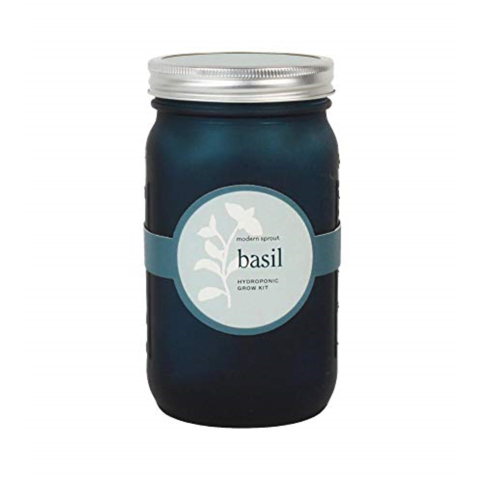 7006068 Grow Kit Basil Jar Modern Sprout Basil Grow Kit (Pack Of 1)
