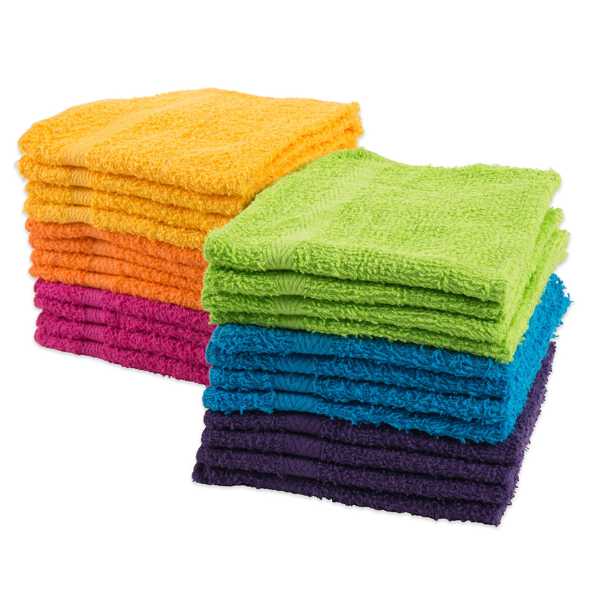 J&M Brights Washcloth (Set Of 24)