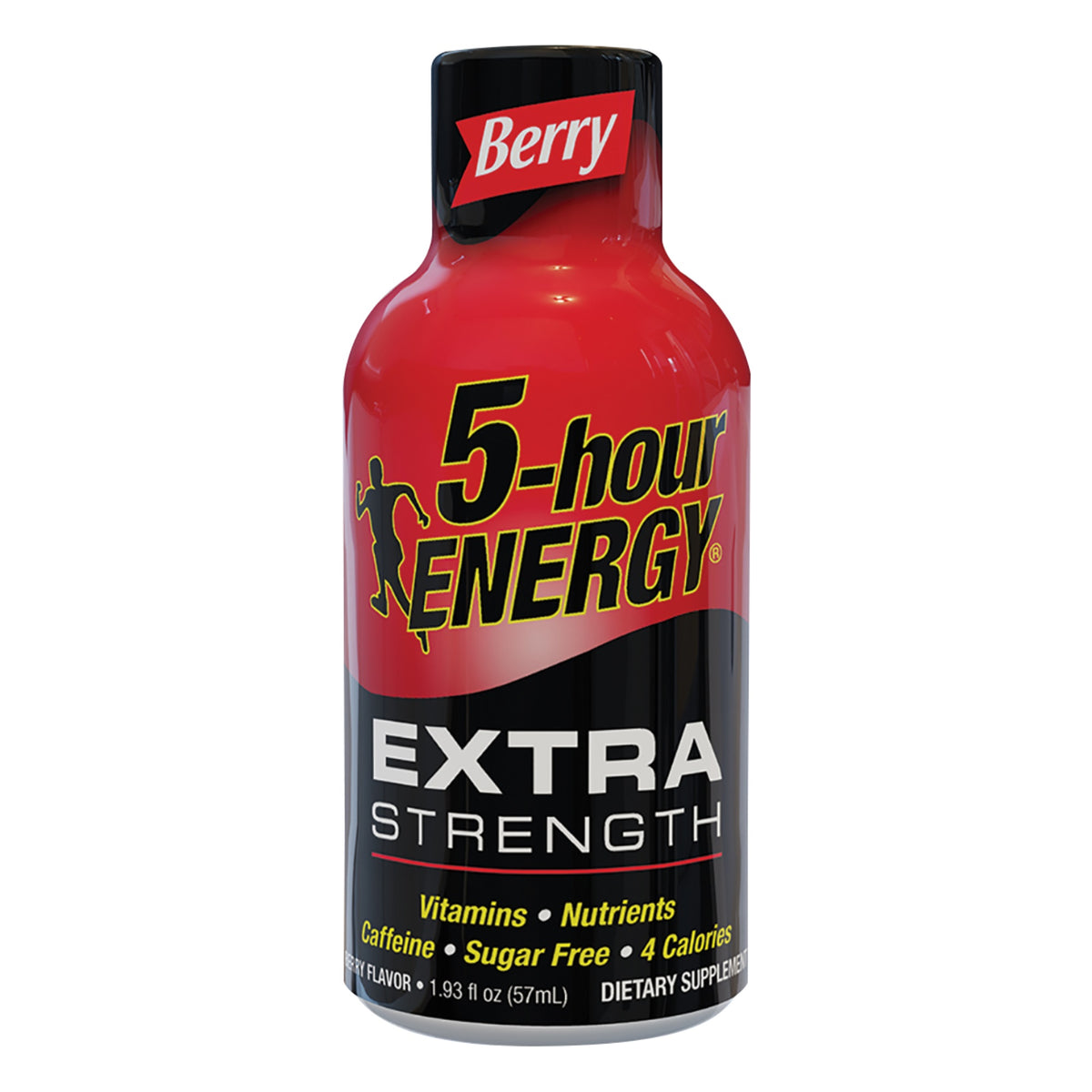 4Ct 5-Hour Extra Strength Berry