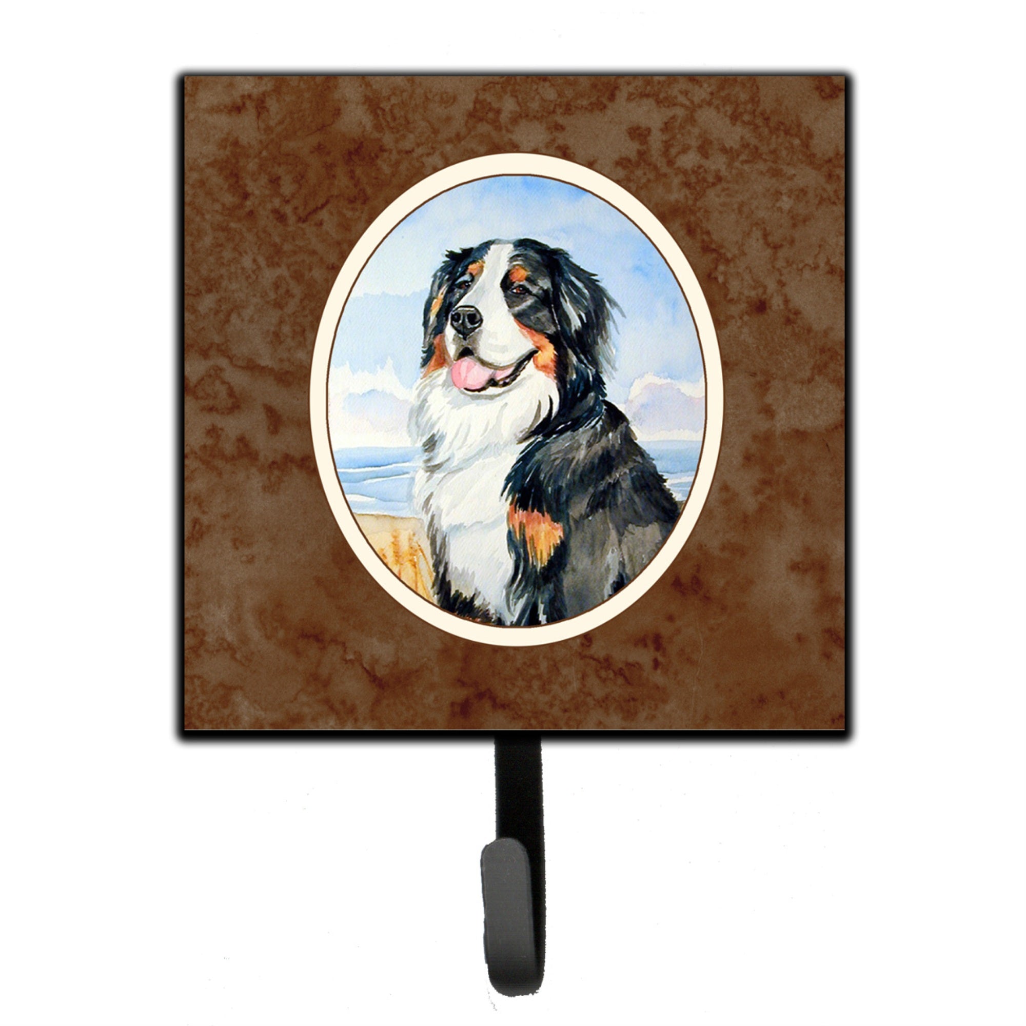 Caroline'S Treasures Momma'S Love Bernese Mountain Dog Leash Or Key Holder 7012Sh4, Small, Multicolor
