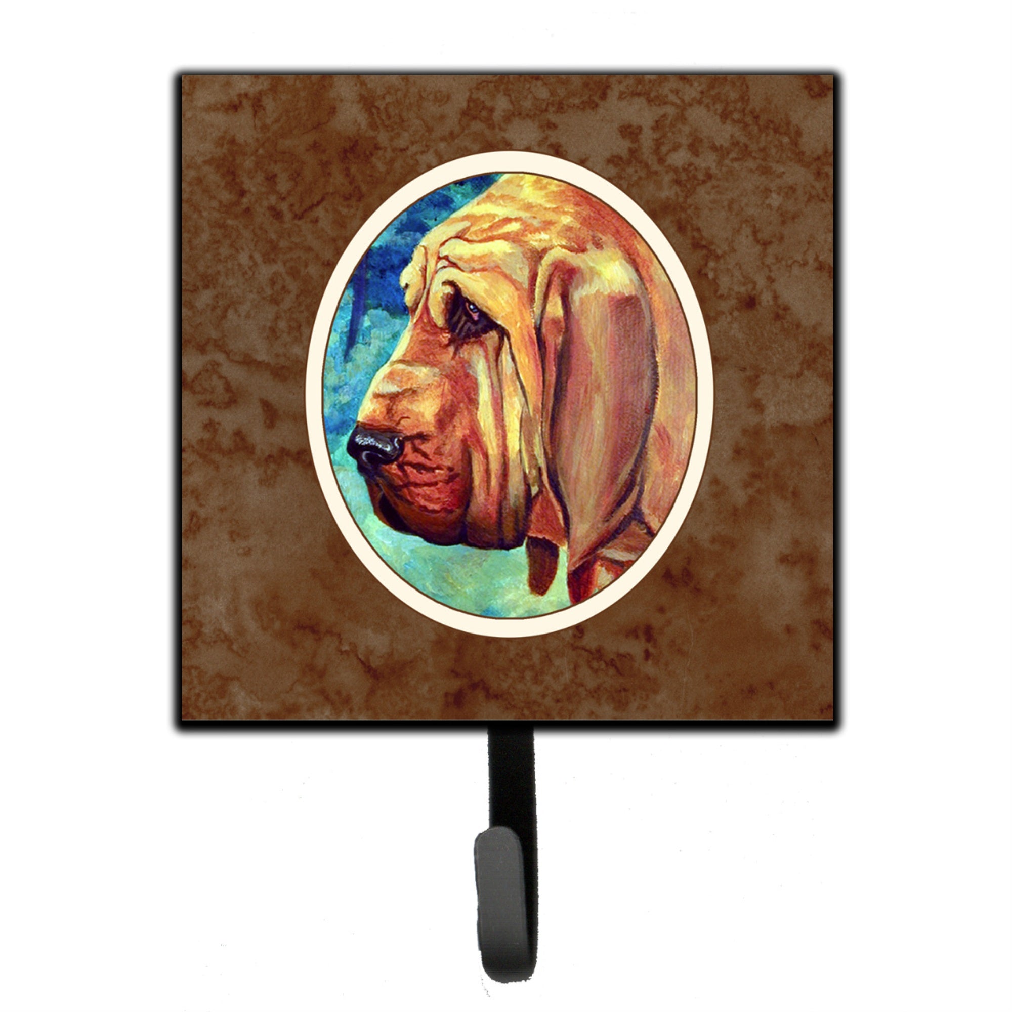 Caroline'S Treasures Bloodhound Leash Or Key Holder 7013Sh4, Small, Multicolor