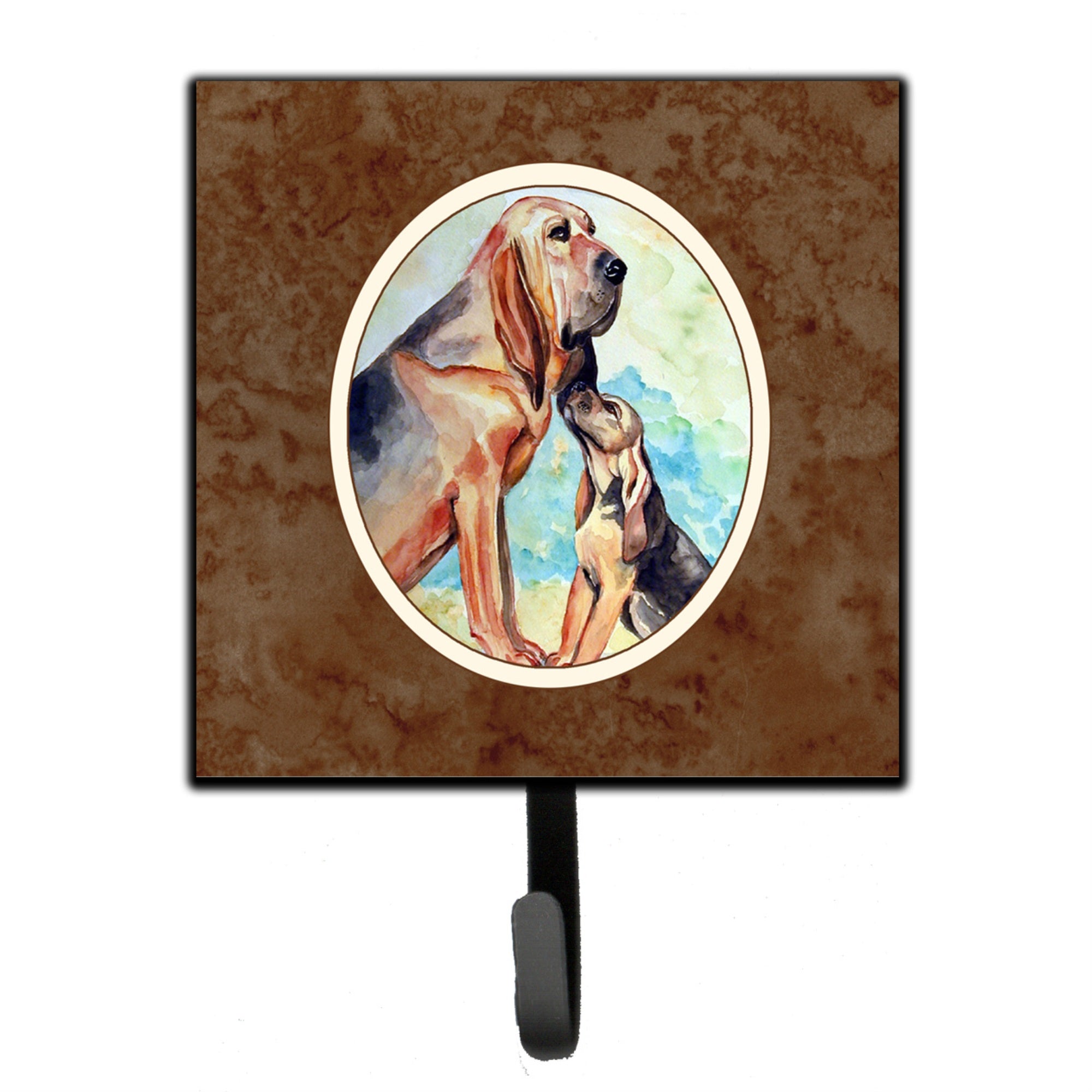 Caroline'S Treasures Bloodhound Momma'S Love Leash Or Key Holder 7014Sh4, Small, Multicolor