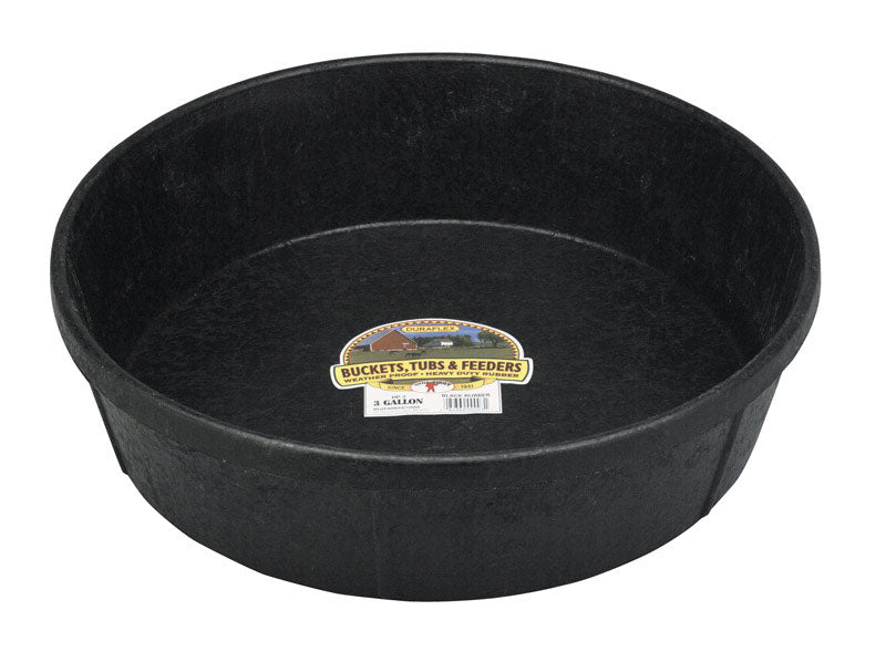 Pan Feed Rubber 3 Gallon(Pack Of 1)