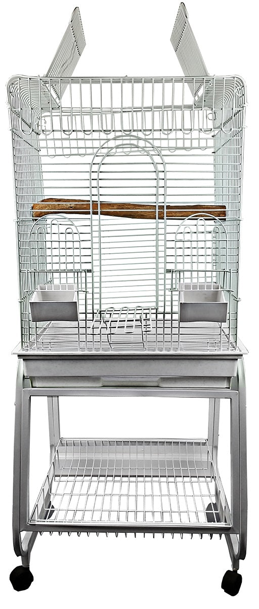 22'X18' Play Top Cage With Removable Stand 702 White