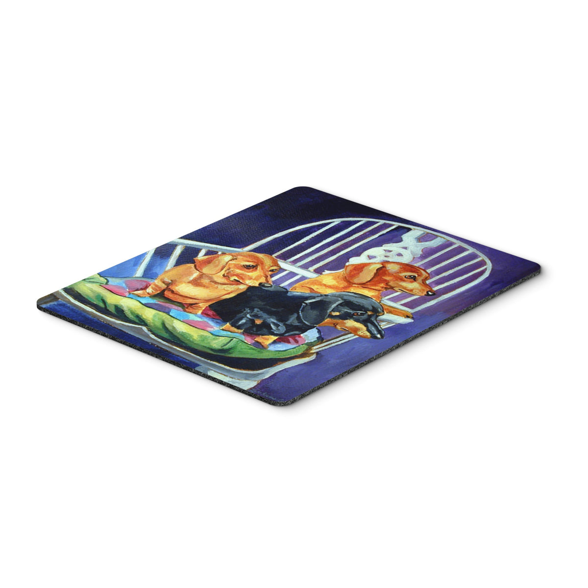 Caroline'S Treasures Mouse/Hot Pad/Trivet, Dachshunds Two Red & A Black & Tan (7025Mp)
