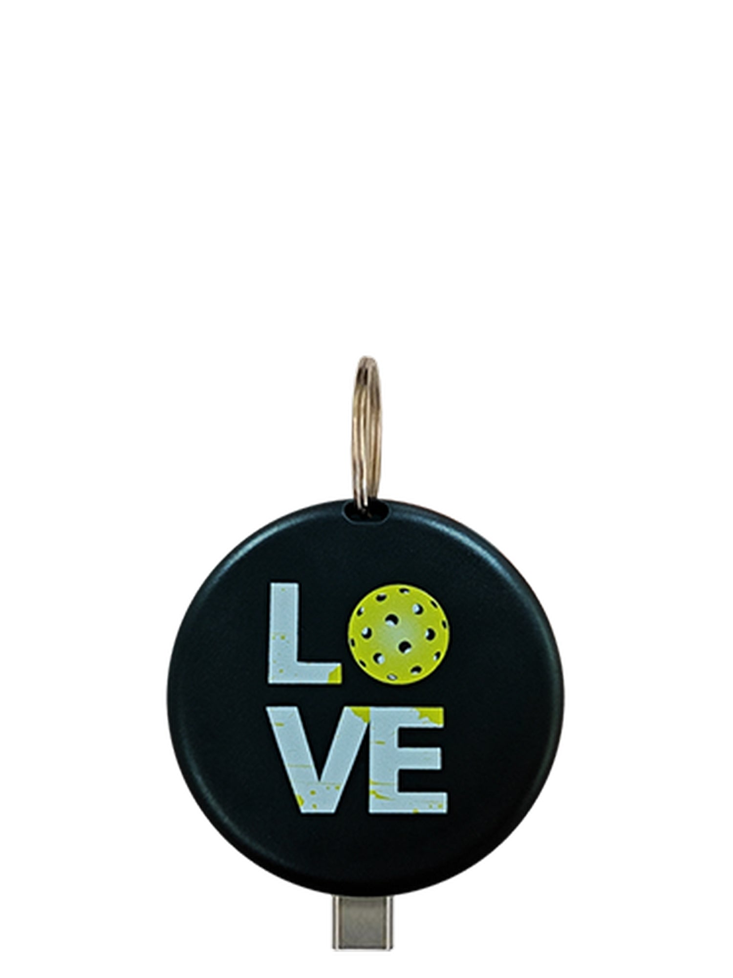 Pickleball Love Power Bank Keychain