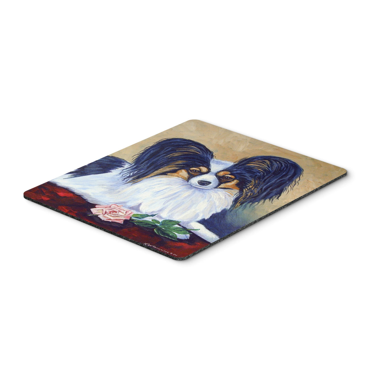 Caroline'S Treasures Mouse/Hot Pad/Trivet, Papillon A Rose For You (7037Mp)