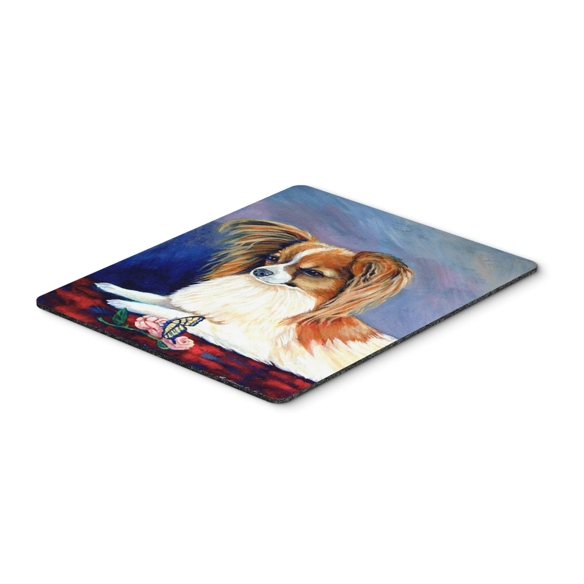 Caroline'S Treasures Mouse/Hot Pad/Trivet, Sable Papillon With A Butterfly & Rose (7038Mp)