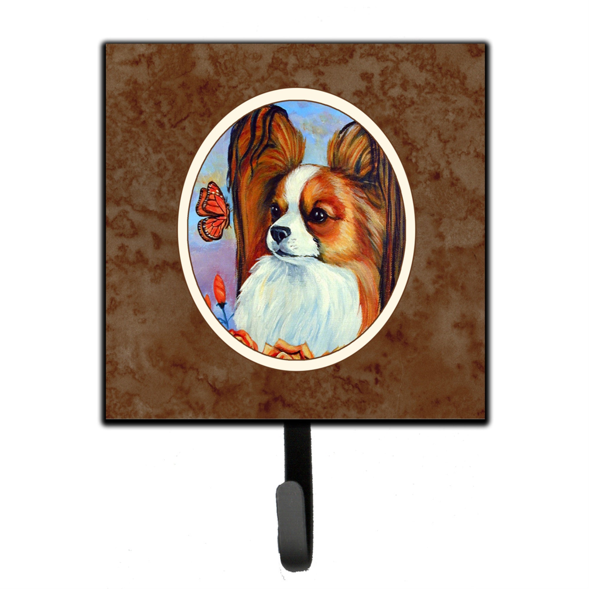 Caroline'S Treasures Papillon Leash Or Key Holder 7039Sh4, Small, Multicolor