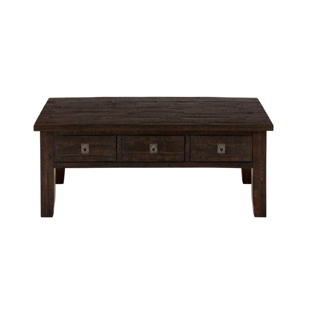 Kona Grove 48' Distressed Solid Wood Rectangle Coffee Table