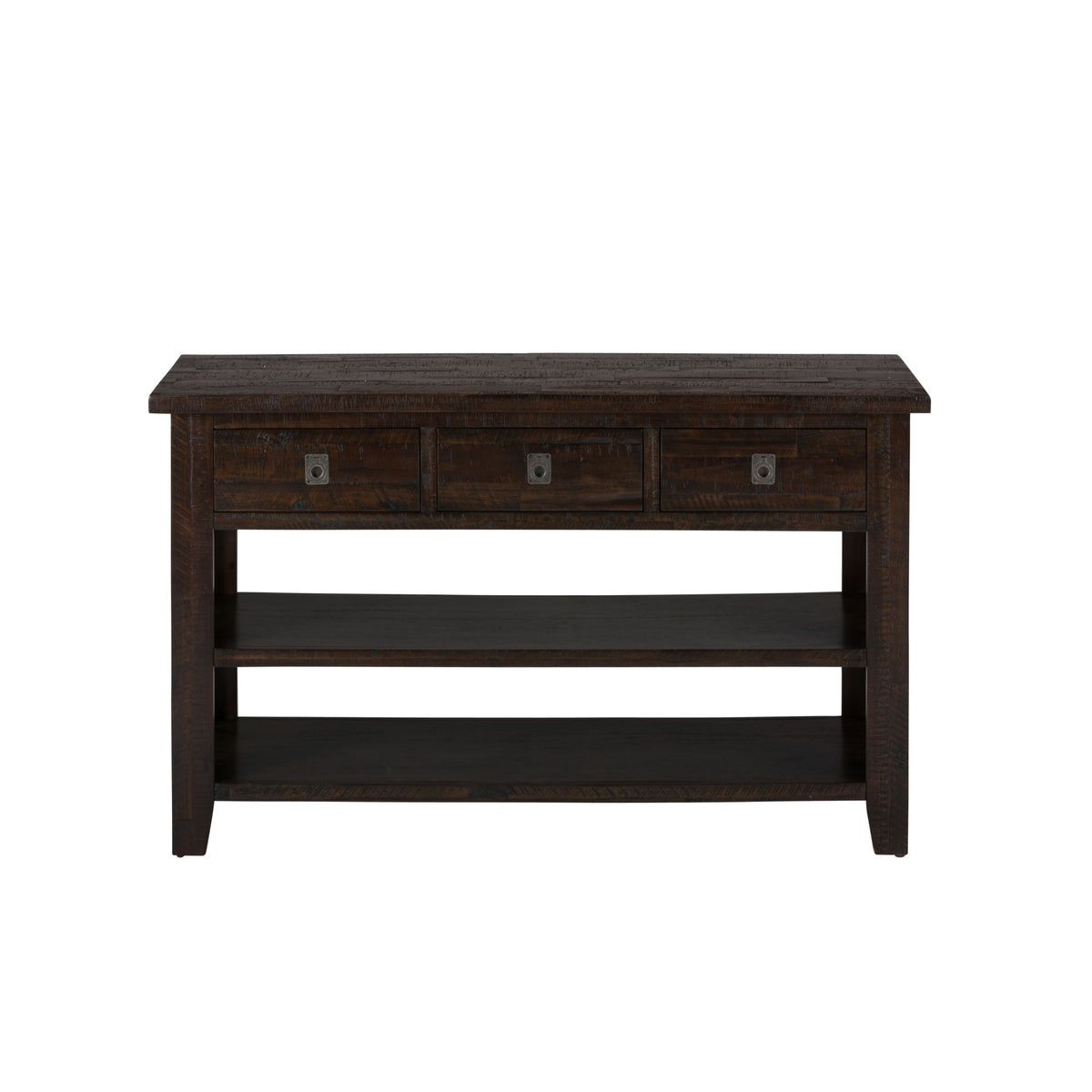 Kona Grove 50' Distressed Rustic Solid Wood Sofa Table