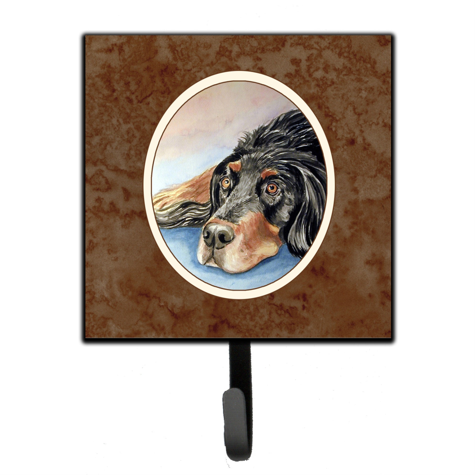 Caroline'S Treasures Gordon Setter Waiting On Mom Leash Or Key Holder 7062Sh4, Small, Multicolor