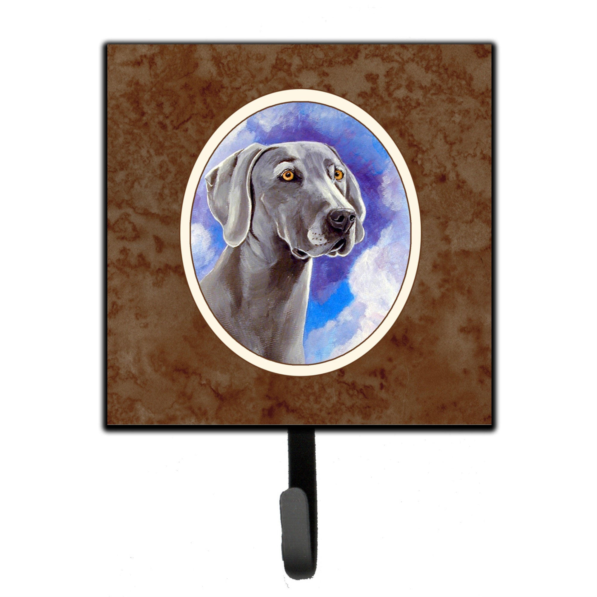 Caroline'S Treasures Weimaraner Azure Skies Leash Or Key Holder 7063Sh4, Small, Multicolor