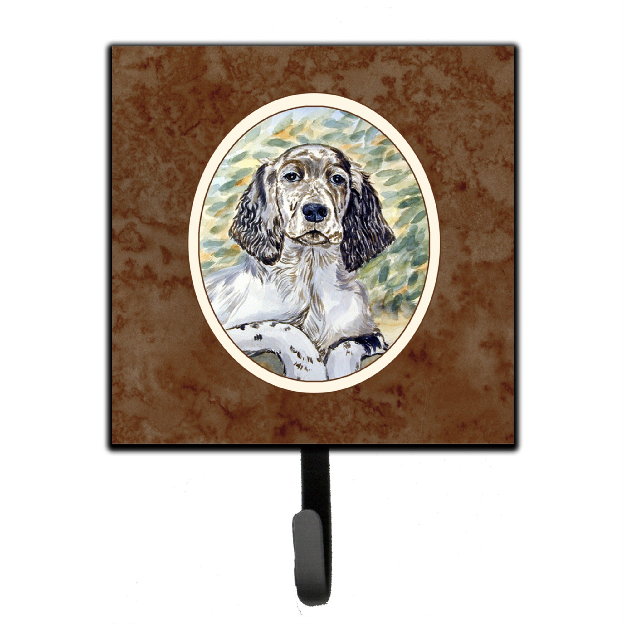Caroline'S Treasures English Setter Patience Leash Or Key Holder 7065Sh4, Small, Multicolor