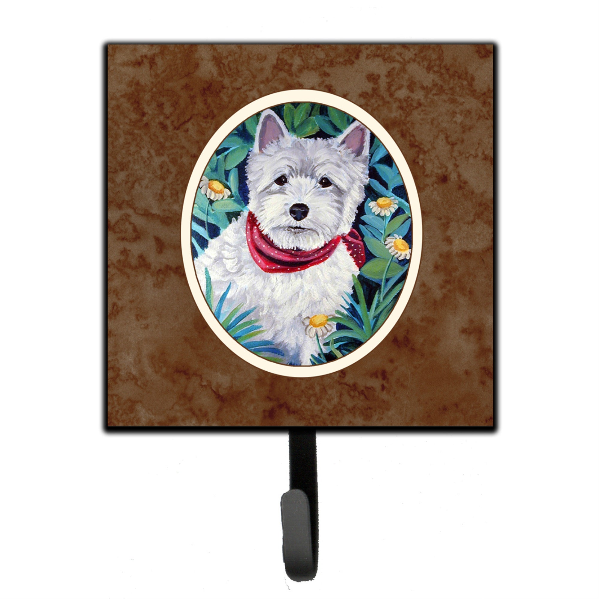 Caroline'S Treasures Westie Leash Or Key Holder 7066Sh4, Small, Multicolor