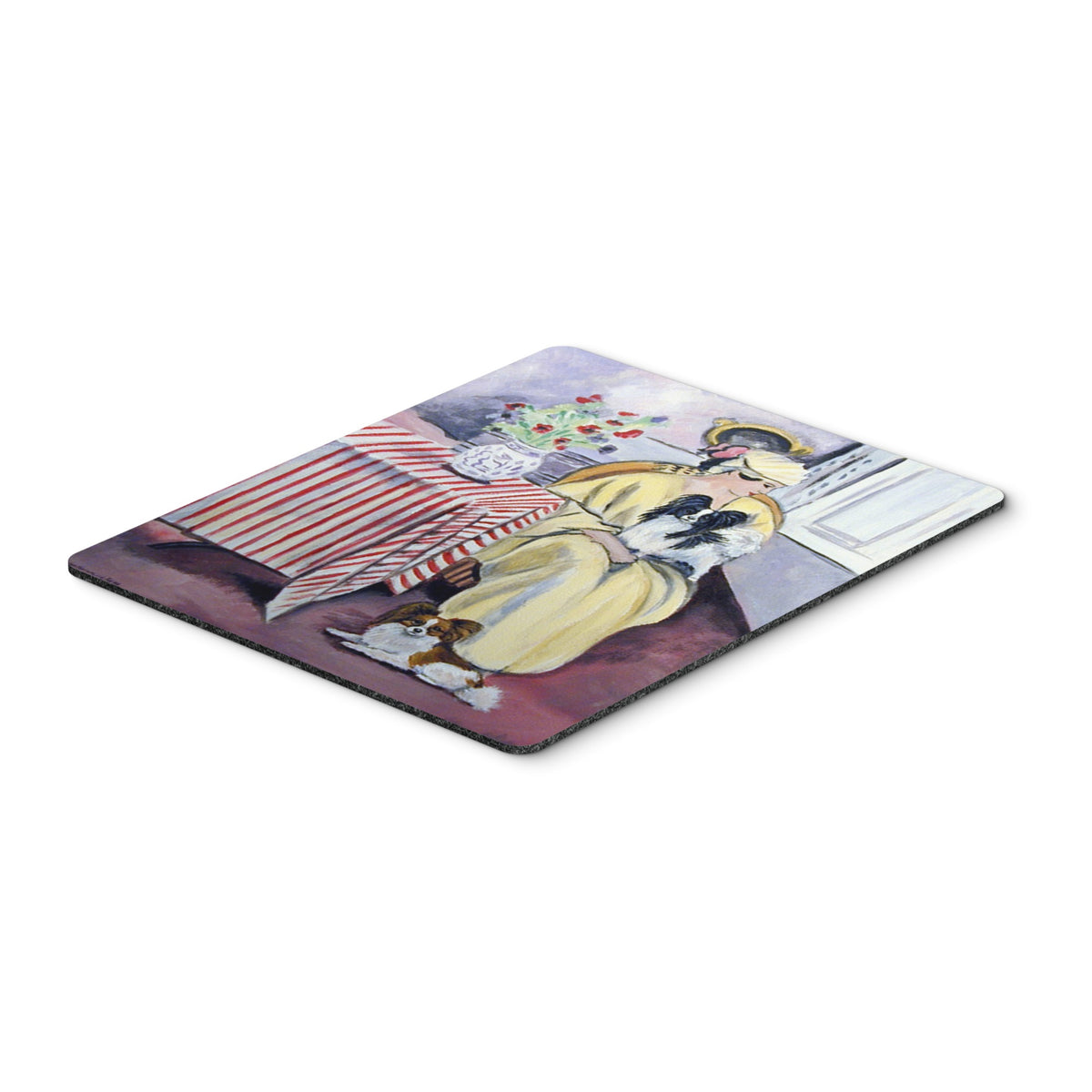 Caroline'S Treasures Mouse/Hot Pad/Trivet, Lady With Her Papillon (7069Mp)