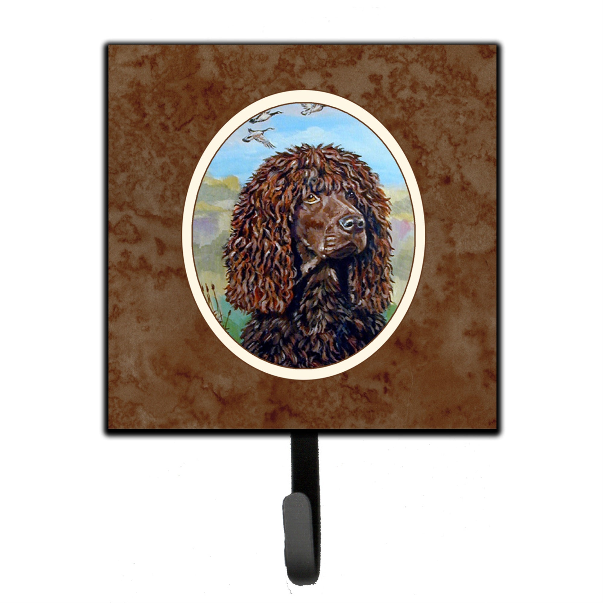 Caroline'S Treasures Irish Water Spaniel Leash Or Key Holder 7089Sh4, Small, Multicolor