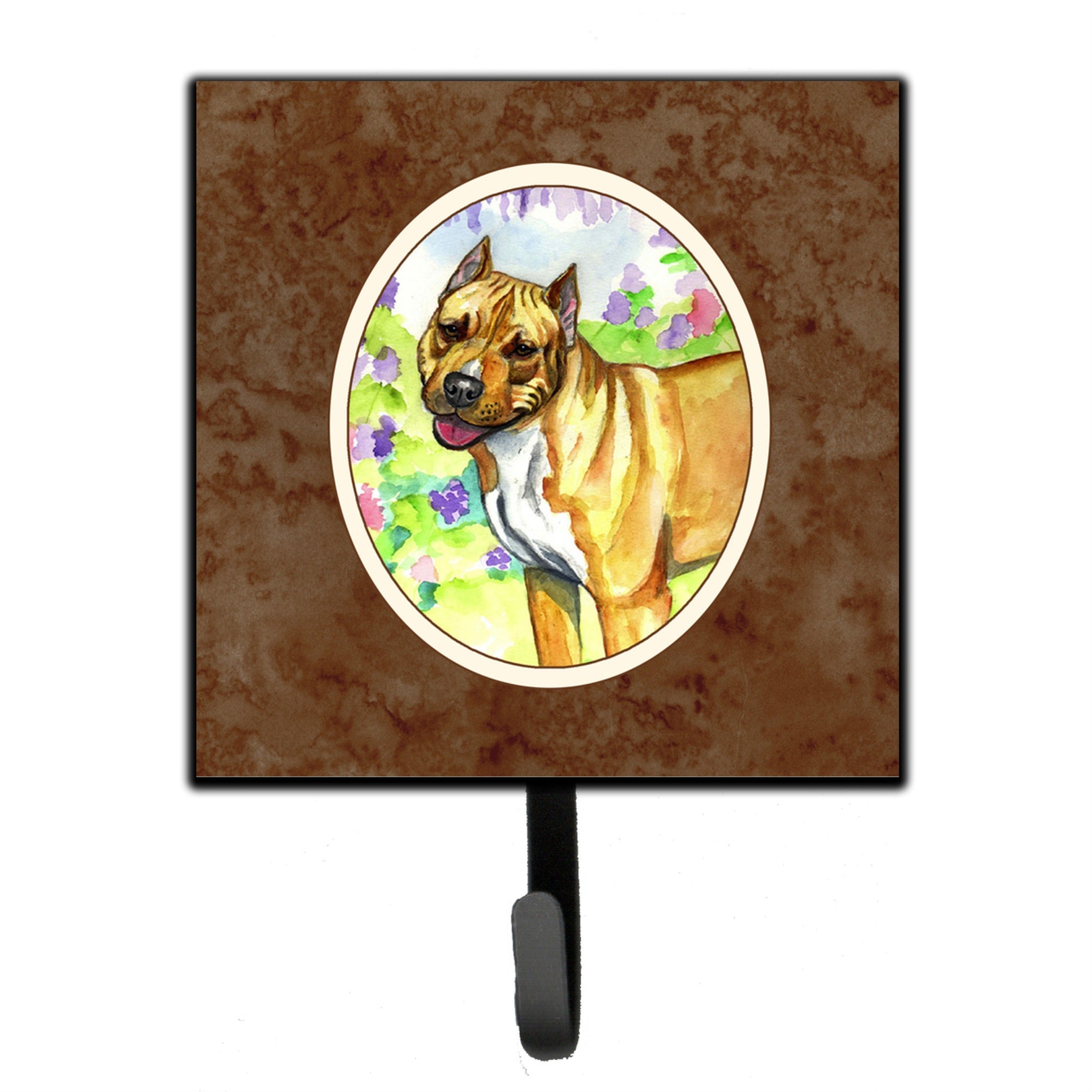 Caroline'S Treasures Pit Bull Leash Or Key Holder 7093Sh4, Small, Multicolor