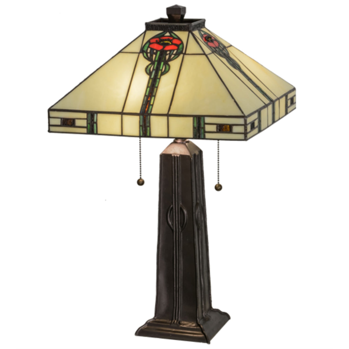 23.5'H Parker Poppy Table Lamp