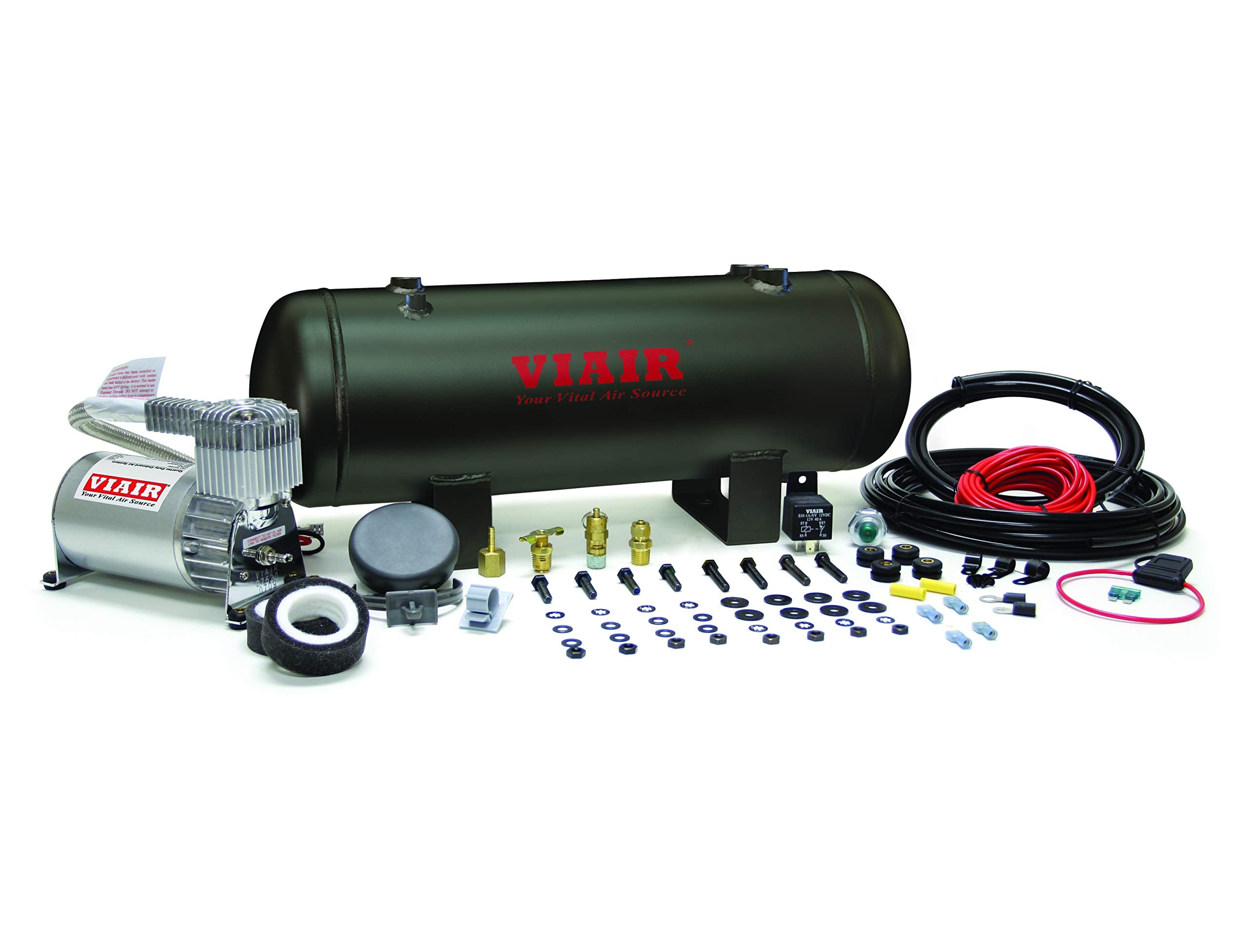 Quarter Duty Onboard Air System (12V, 120 PSI Compressor, 2.0 Gal. Tank)
