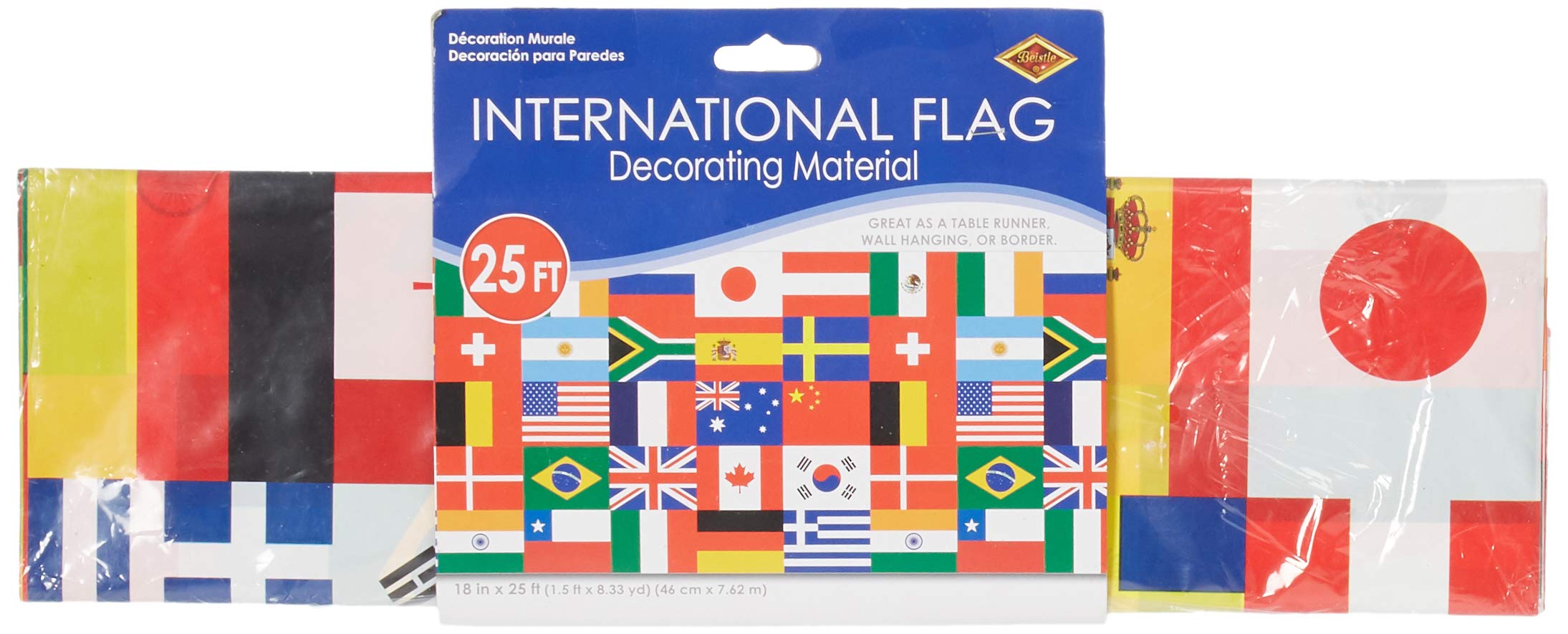 Intl Flag Poly Decorating  Material