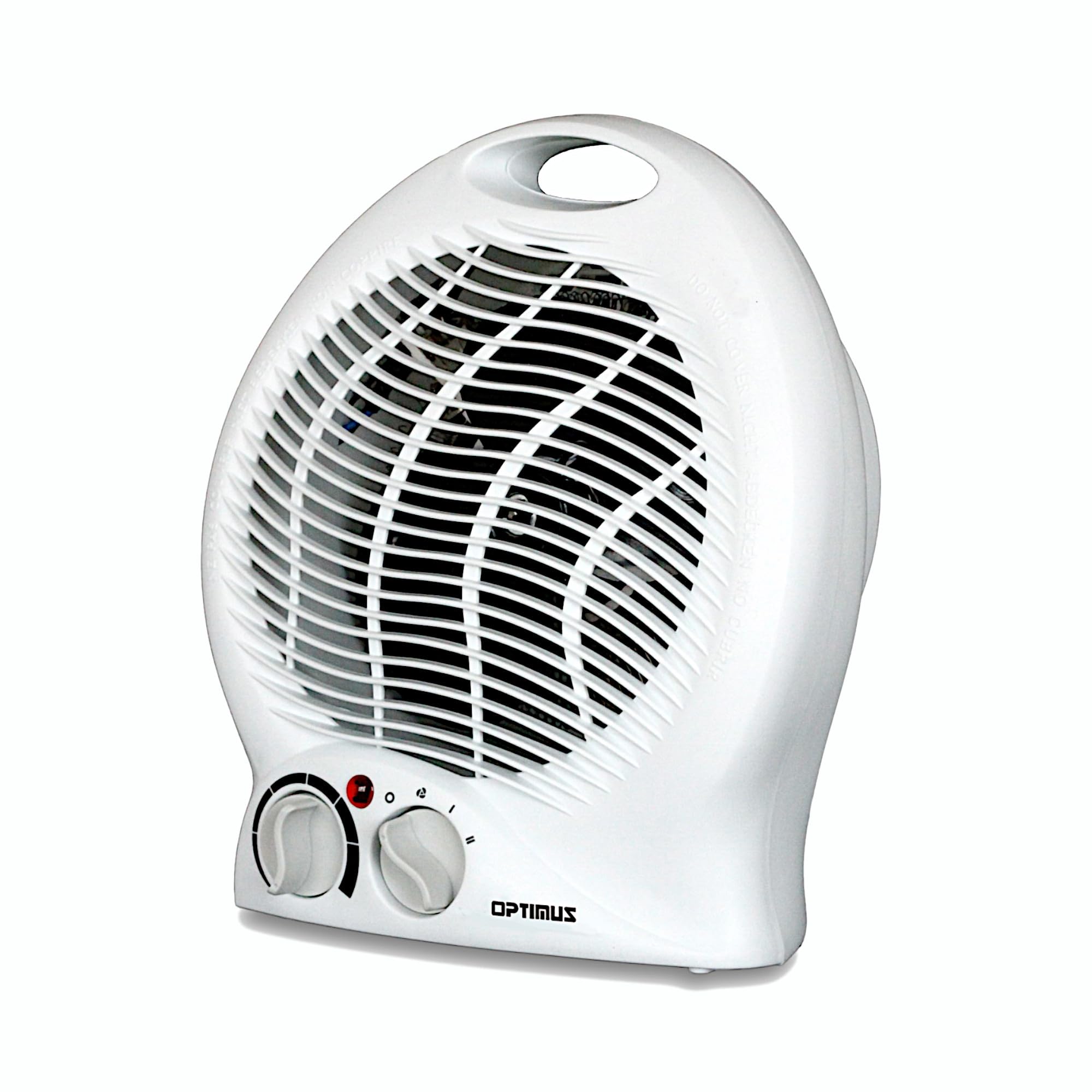 OPTIMUS H1322 WHITE HEATER FAN PORTABLE WITH THERMOSTAT