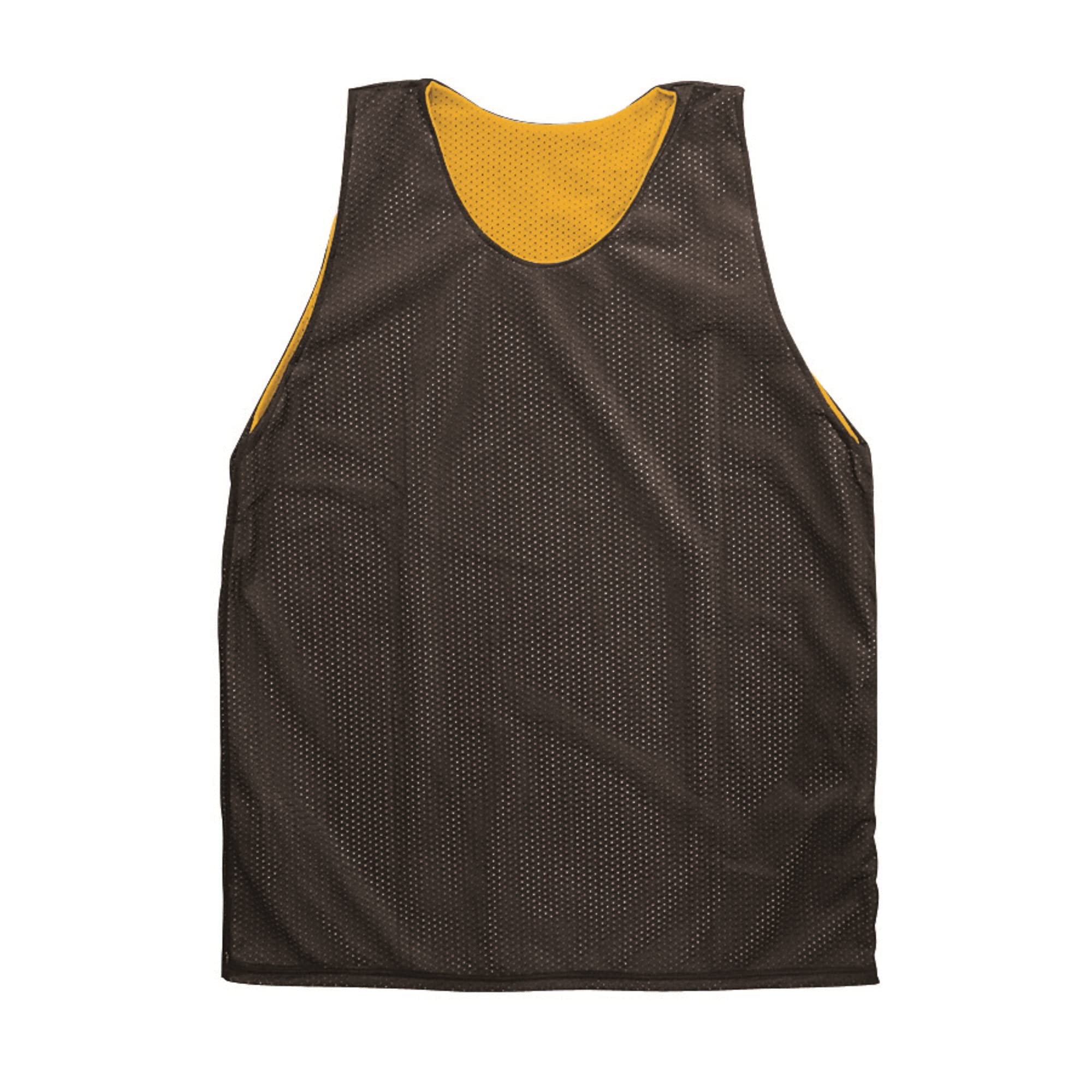 REVERSIBLE TANK TOP-ADULT-BLK/GO-XL