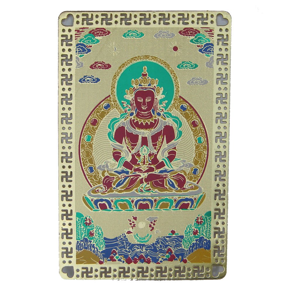 Amitayus Buddha Talisman Card