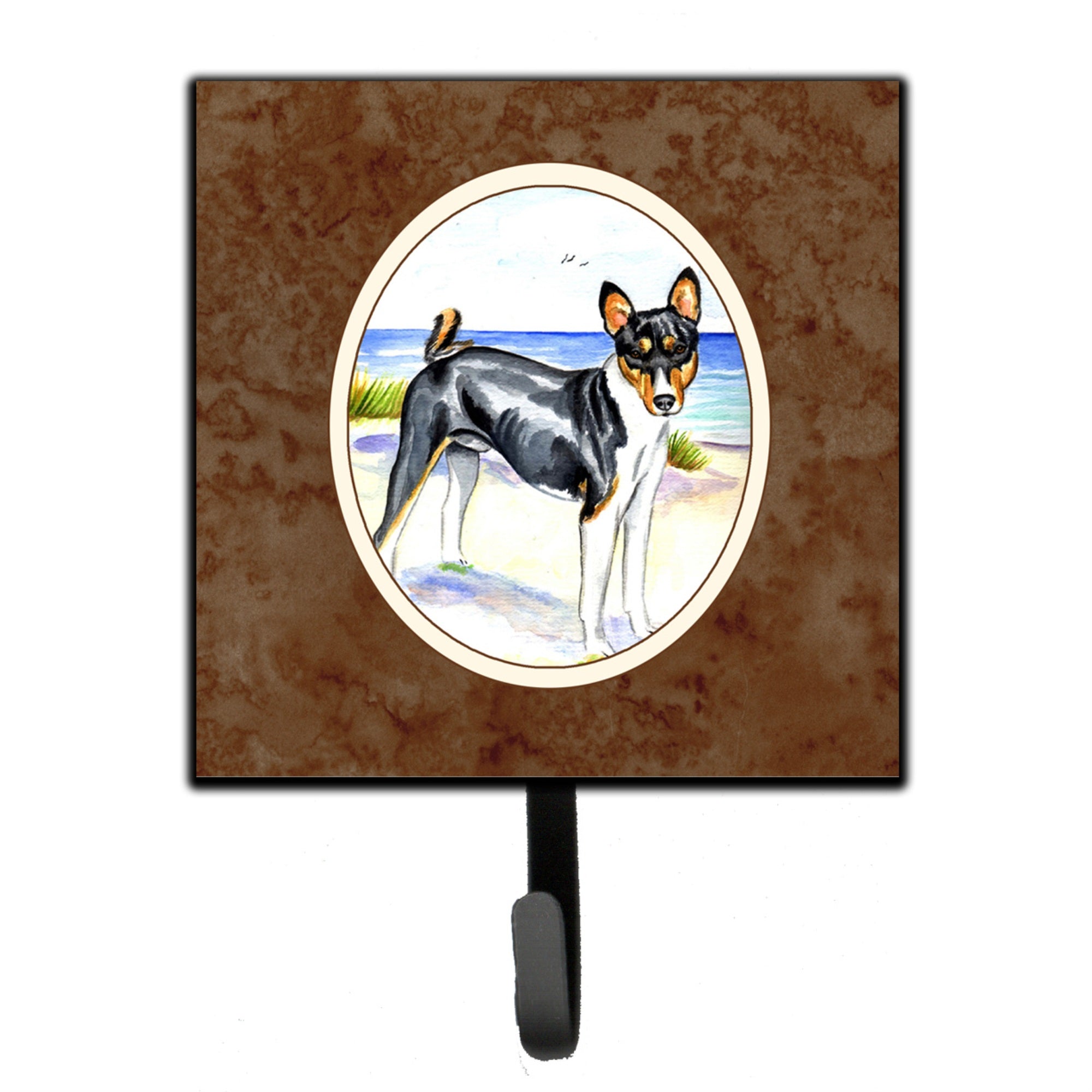 Caroline'S Treasures Basenji Leash Or Key Holder 7109Sh4, Small, Multicolor