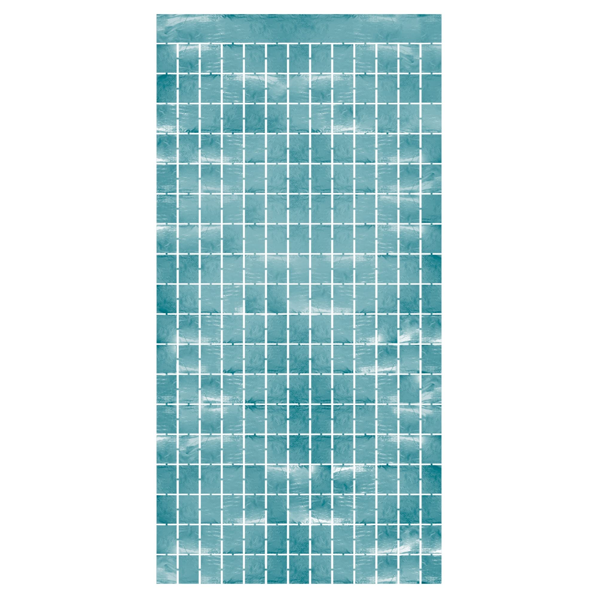 Metallic Square Curtain (Pack of 6)