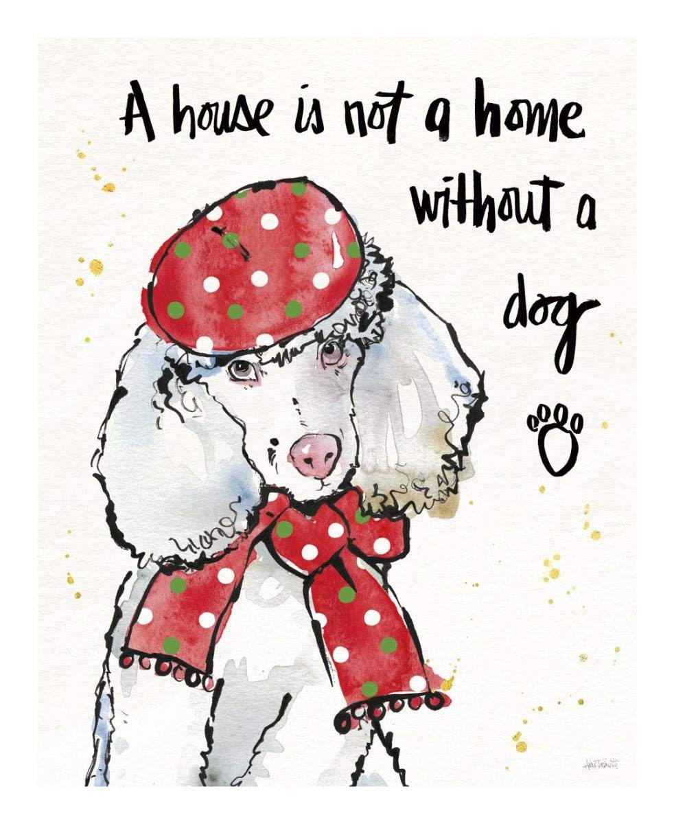 Strike a Paws III Christmas -Paper Art-18x22”