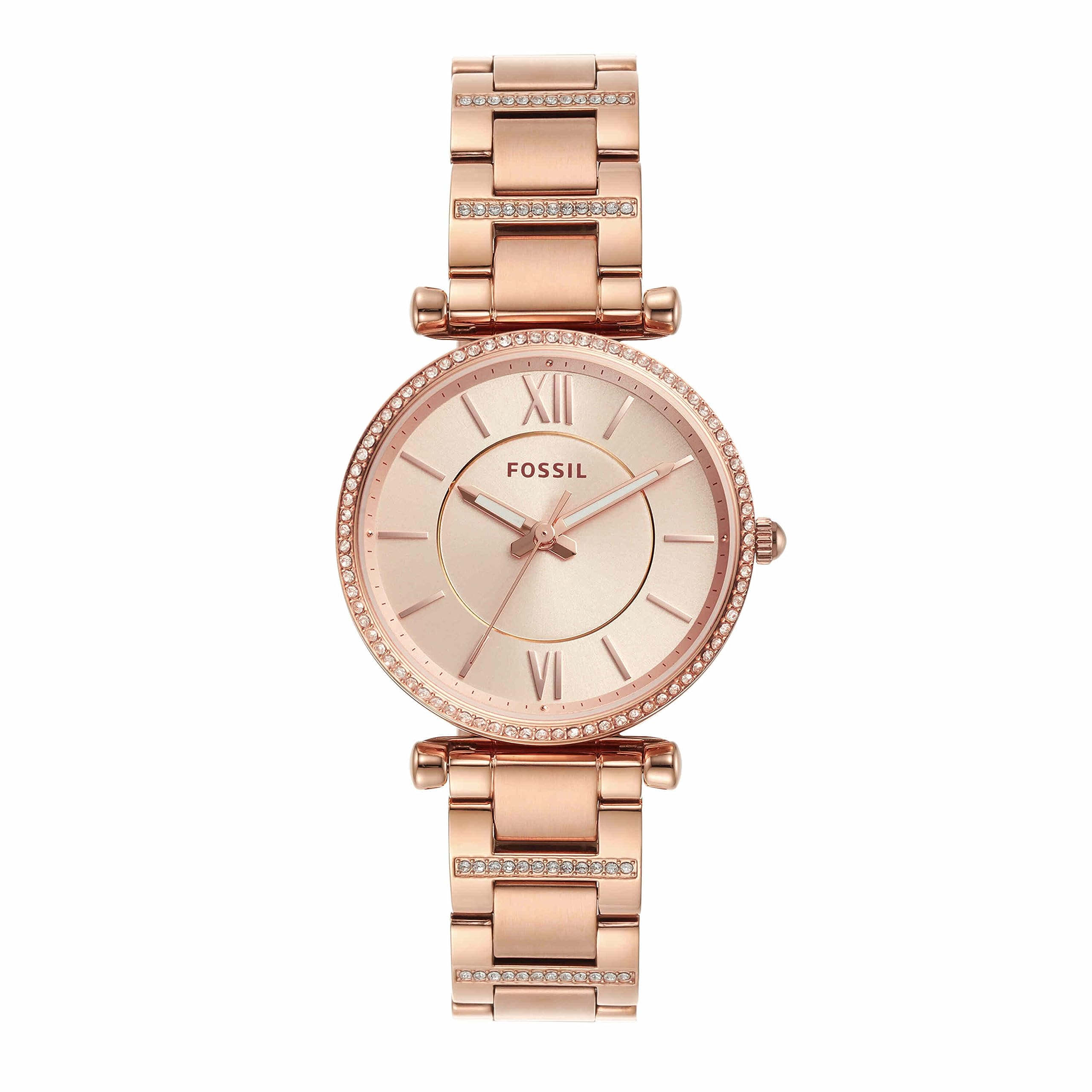 Fossil Womens Carlie - Rose gold