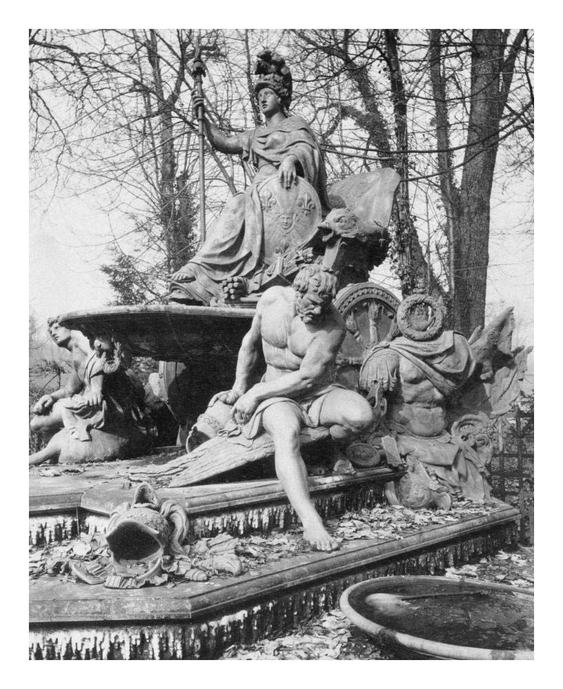 Versailles, 1904 - France Triumphant by Jean-Baptiste Tuby-Paper Art-20x24”