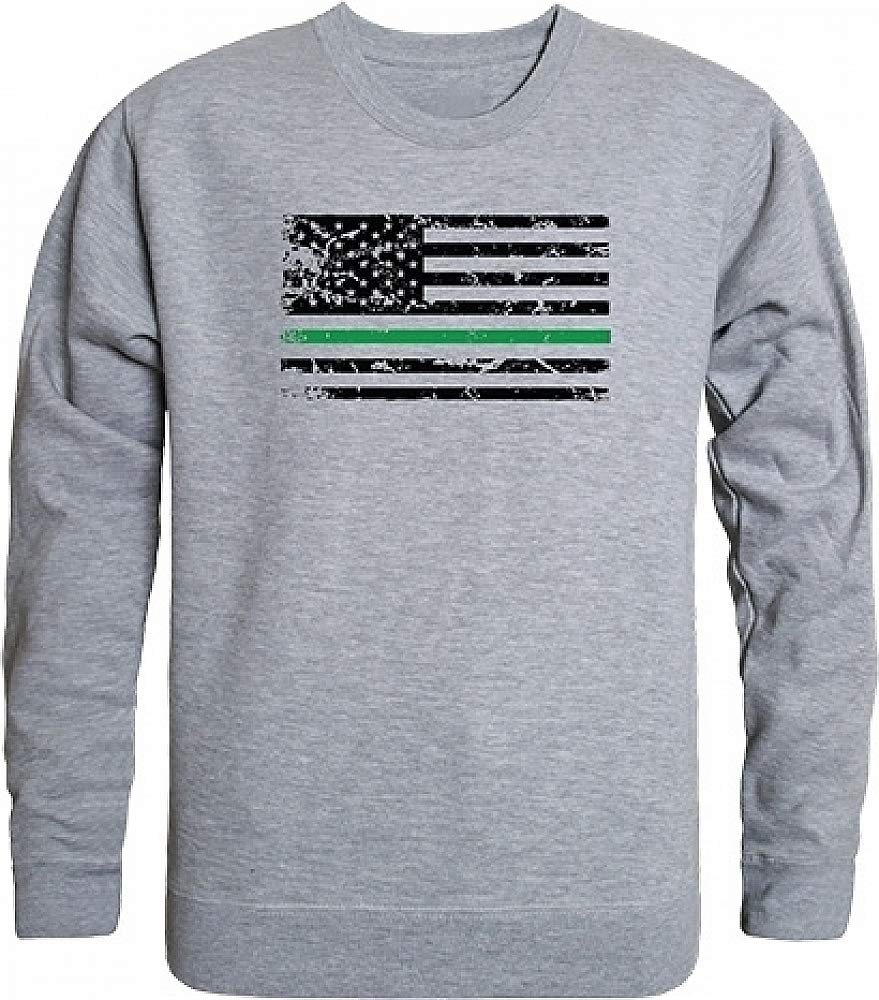 Graphic Crewneck, TGL Flag, H.Grey, XL