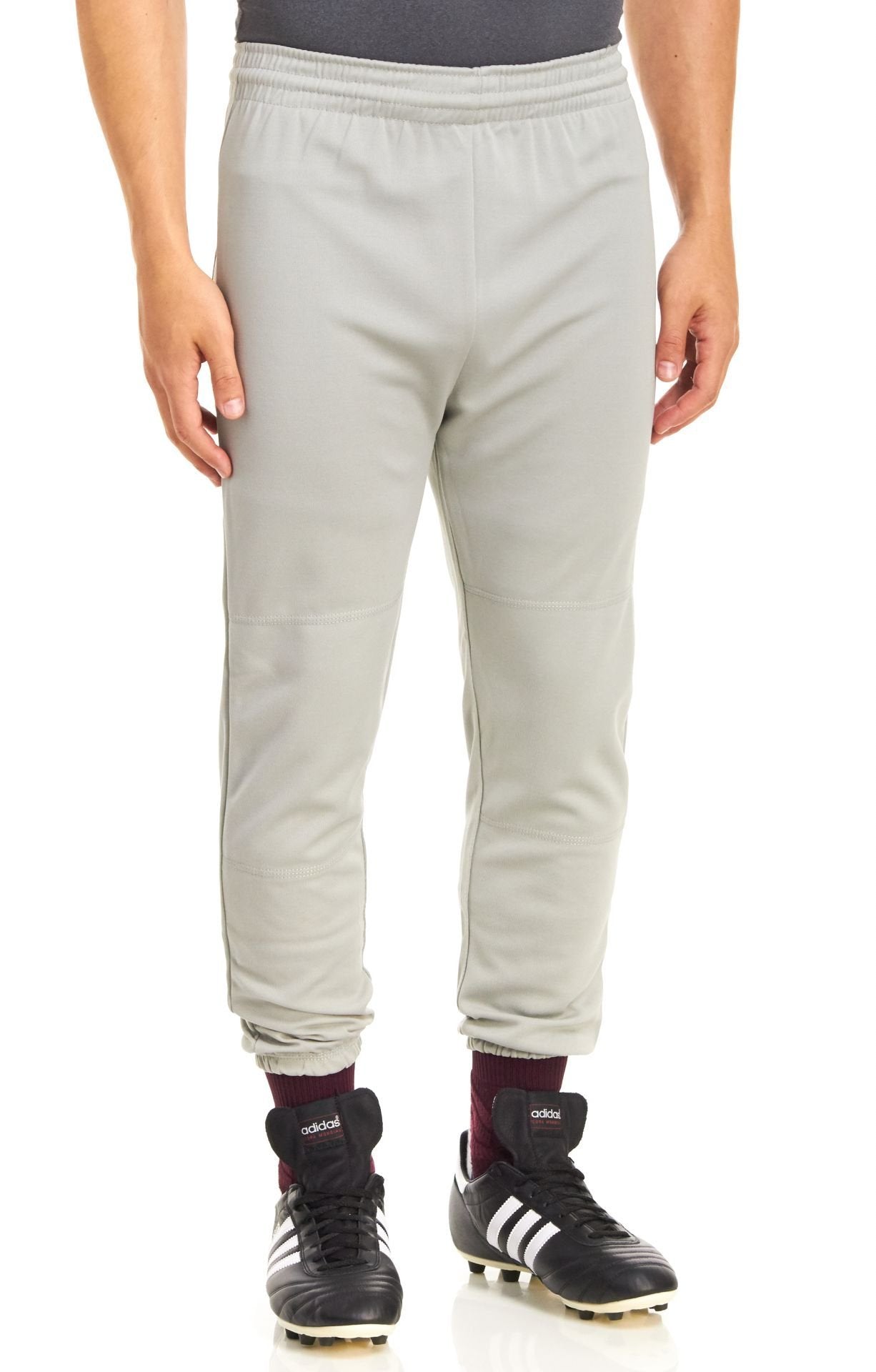 BASEBALL PANTS-PULL-UP-ADULT-GREY-L