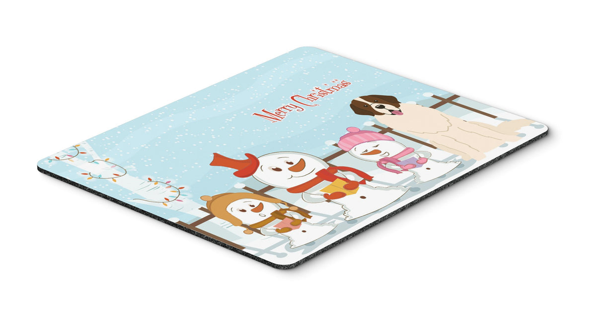 Caroline'S Treasures Bb2358Mp Merry Christmas Carolers Moscow Watchdog Mouse Pad, Hot Pad Or Trivet For Home Office Gaming Worki
