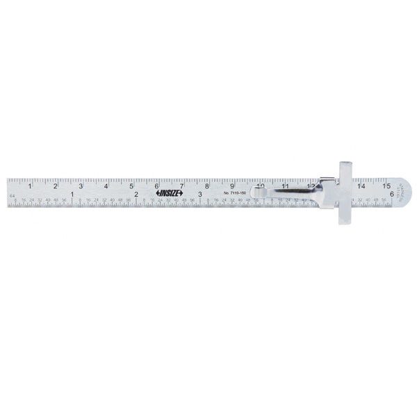 7119-150 Pocket Rule With Sliding Clip, 6/150Mm