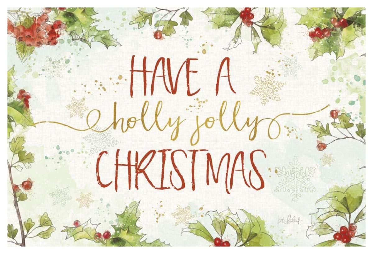 Christmas Sentiments I -Paper Art-50x34”