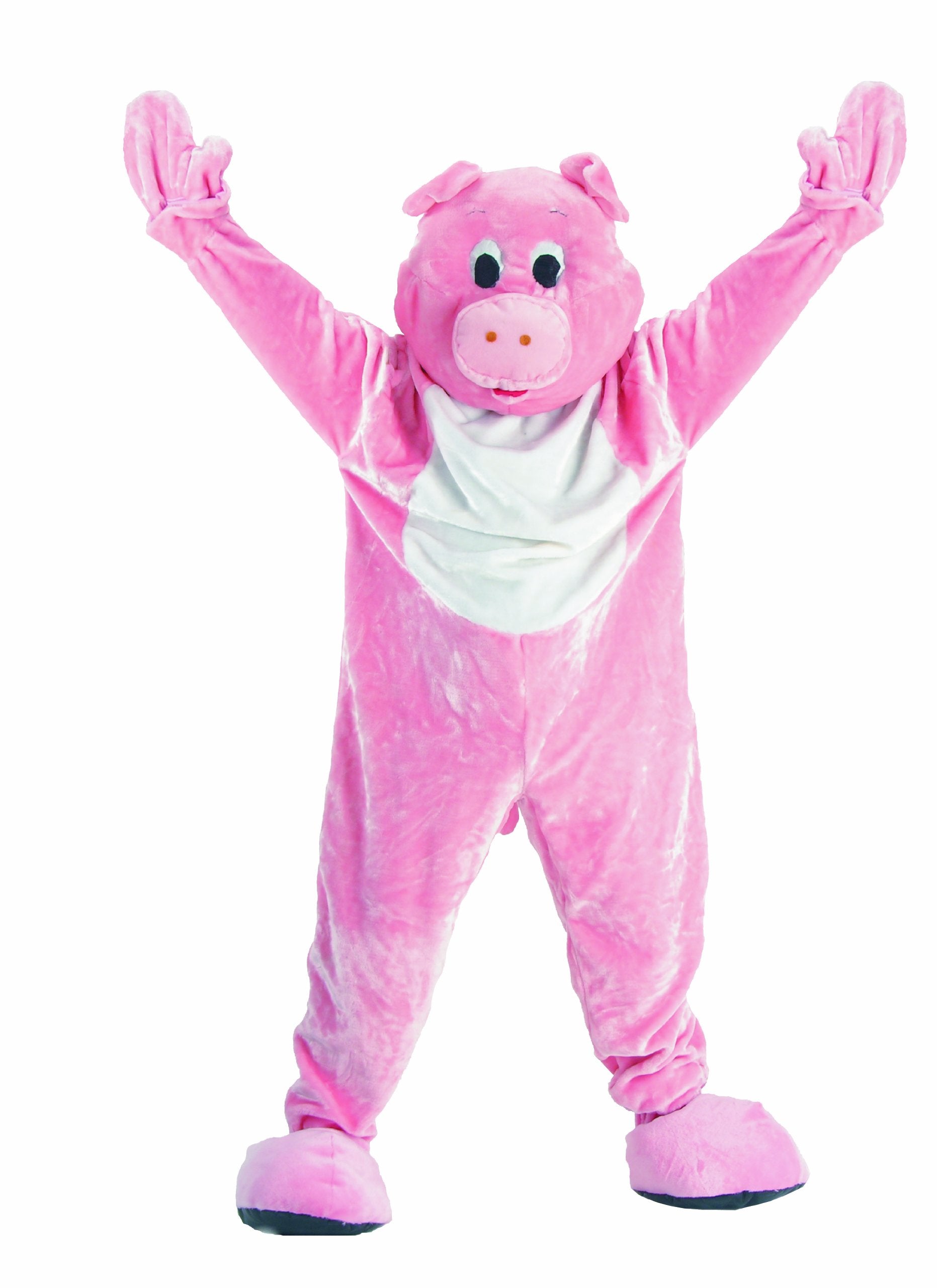 Adult Pig Mascot Costume Set - Adult