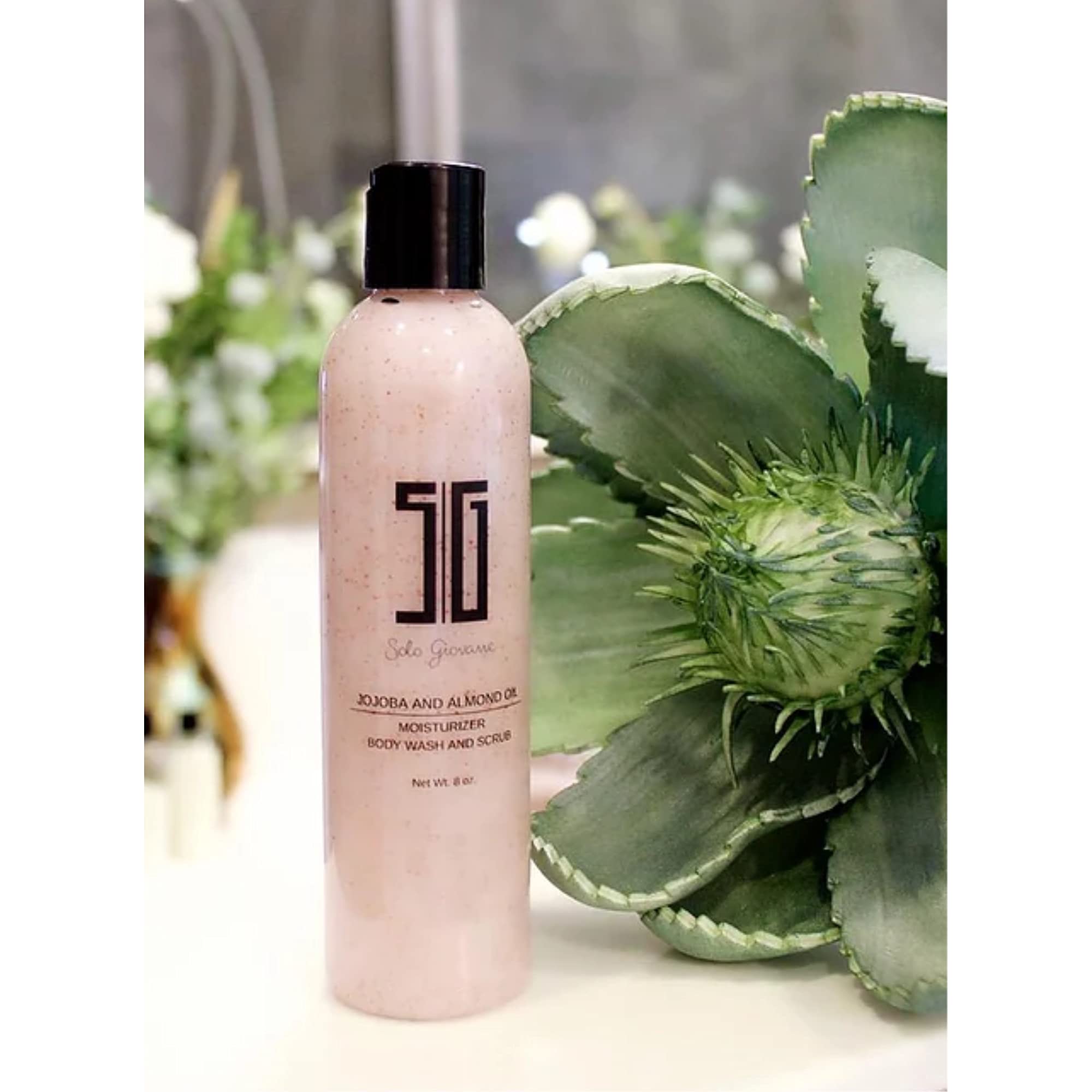 Jojoba and Almond Oil Moisturizer Body Wash and Scrub