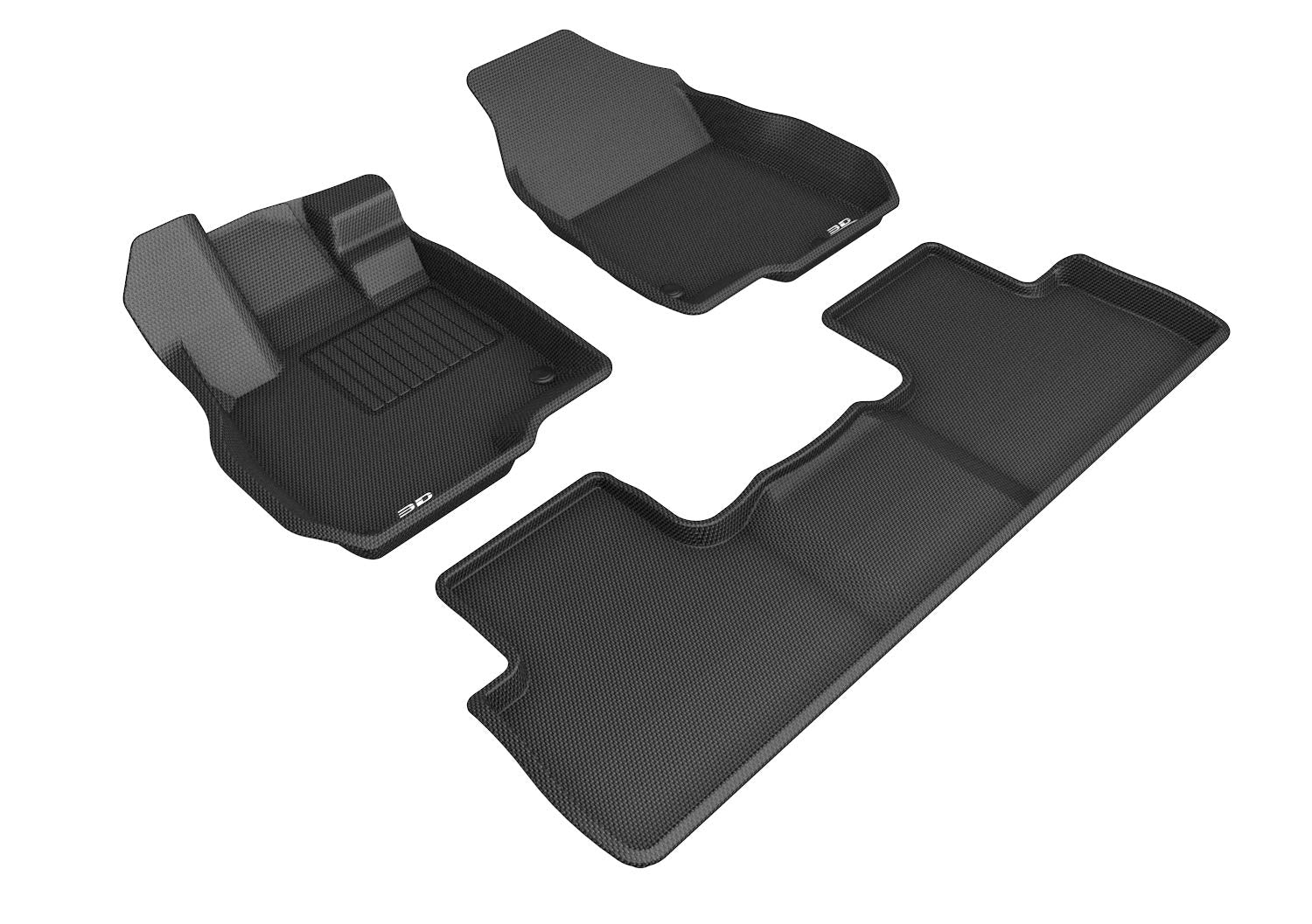 3D MAXpider ACURA RDX 2019-2022 KAGU BLACK R1 R2