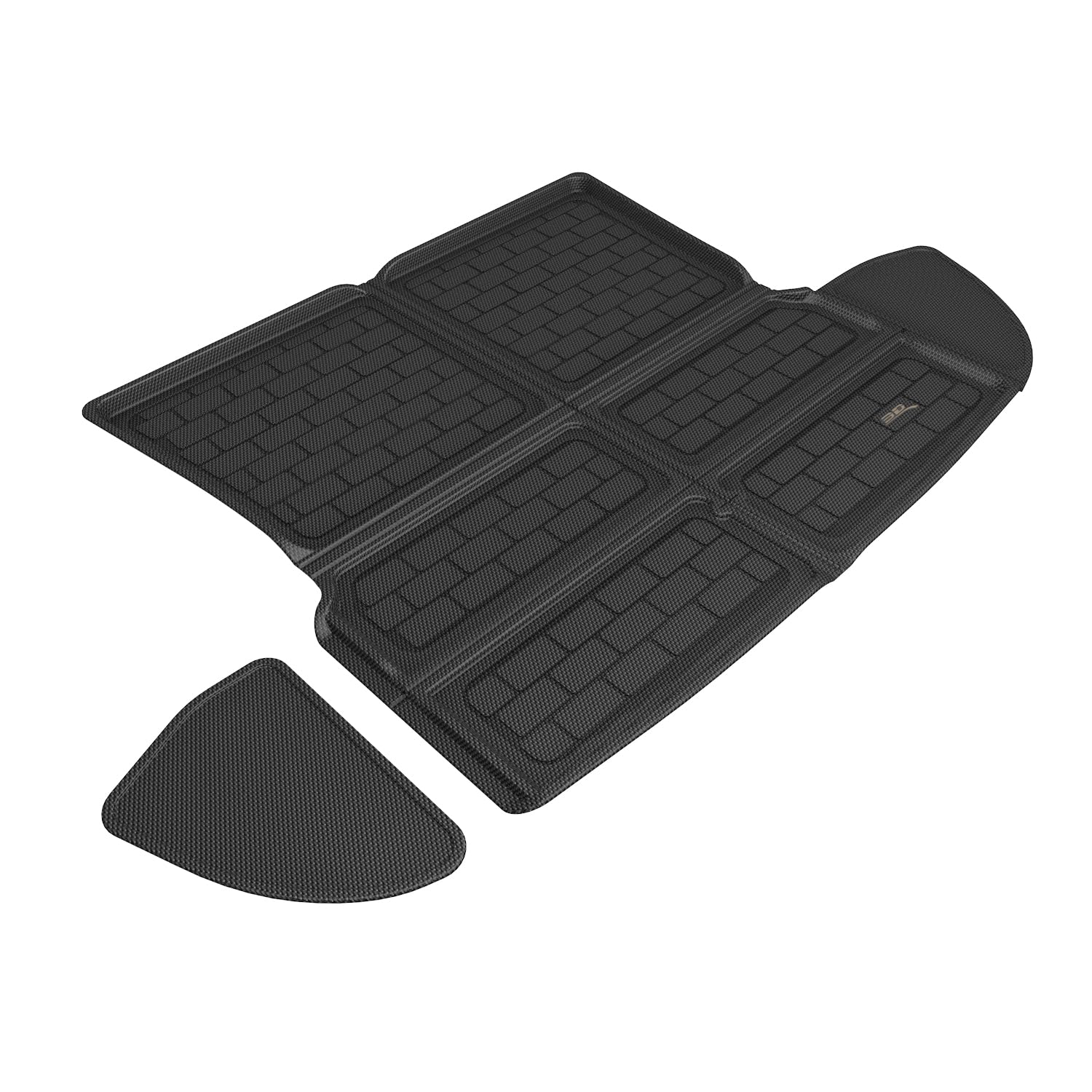 3D MAXpider Compatible with LUCID AIR 2022-2026 KAGU BLACK FOLDABLE REAR CARGO LINER