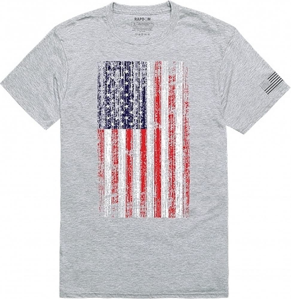 Tac. Graphic T, Distressed Flag, HGY, S