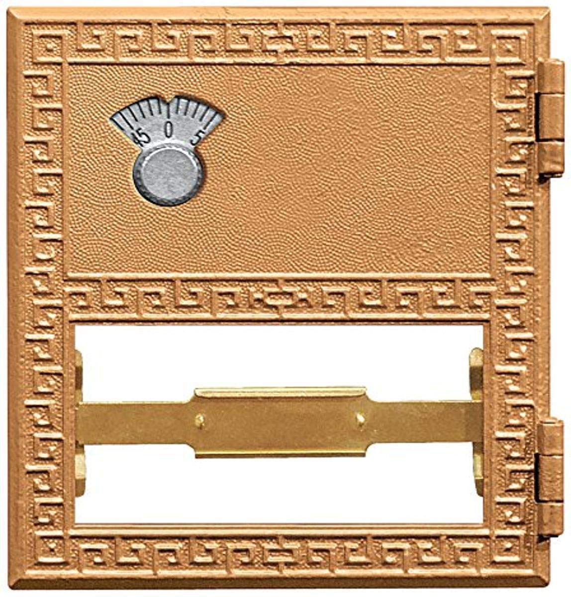 Replacement Door and Lock - #2 Size - for Brass Mailbox - with Combination Lock