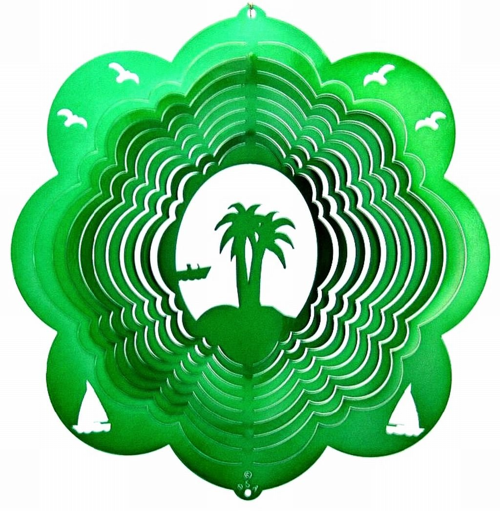 12 Palm Tree - Green Starlight