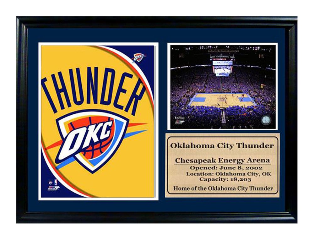 12x18 Photo Stat Frame - Oklahoma City Thunder