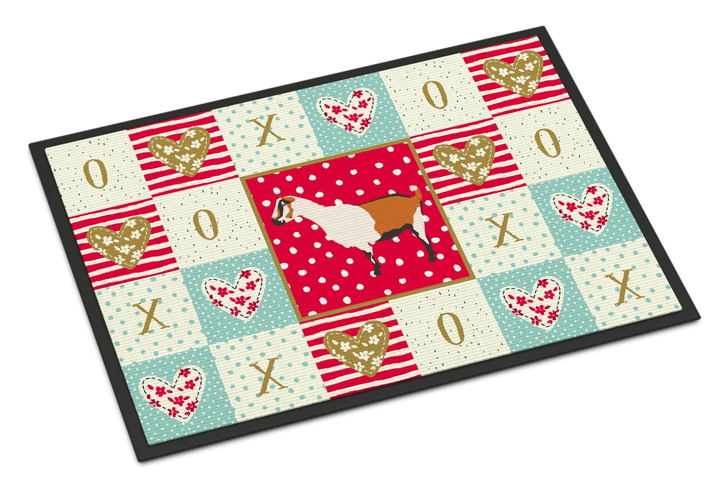 Alpine Goat Love Indoor or Outdoor Mat 24x36