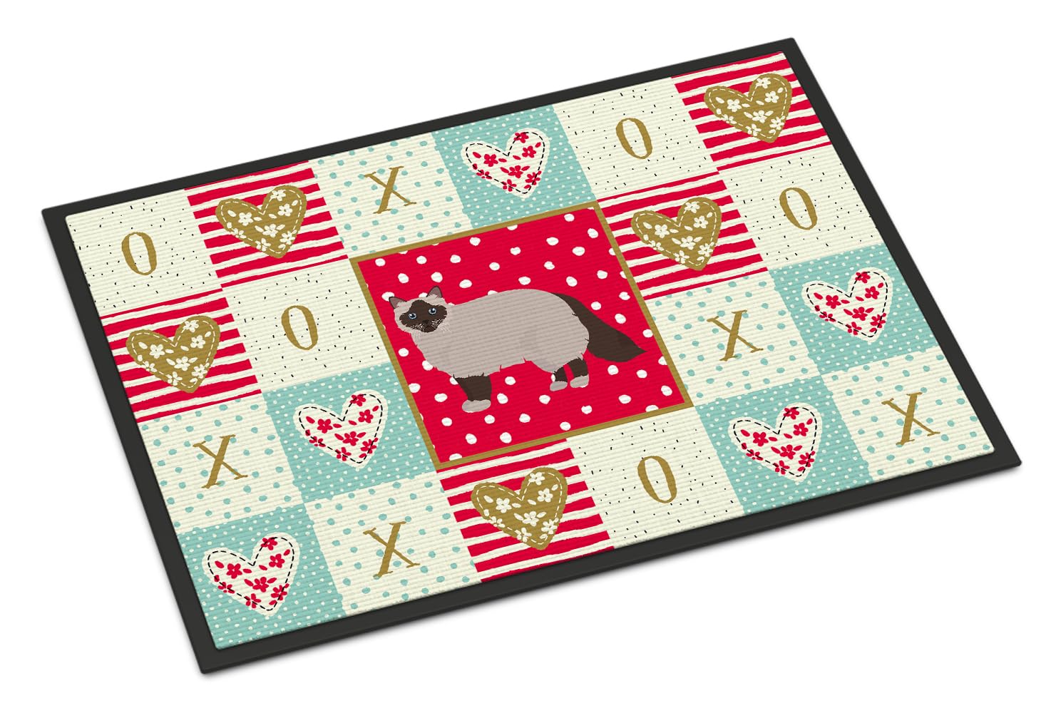 Birman Cat Love Indoor or Outdoor Mat 18x27 CK5564MAT